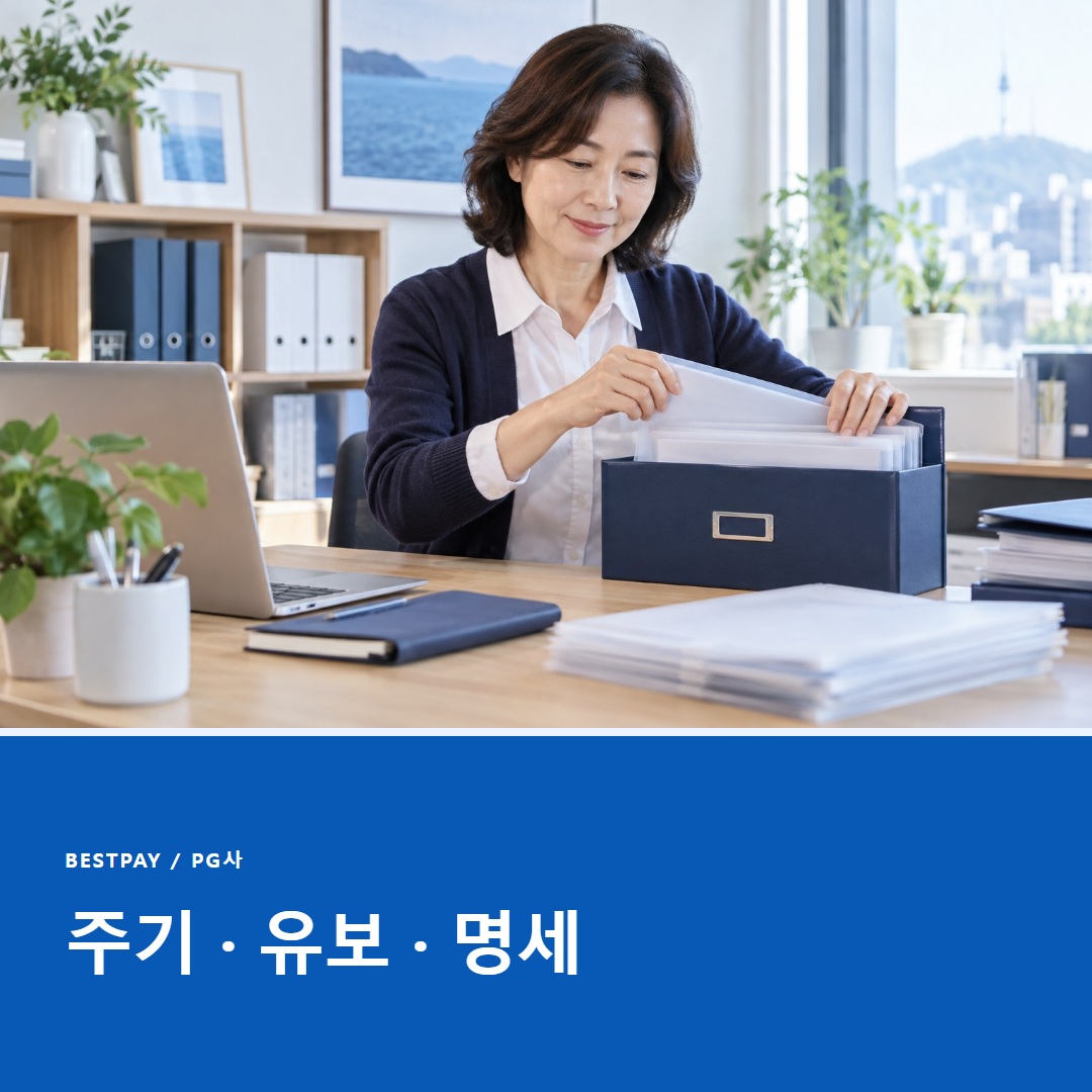 PG사 정산 비교